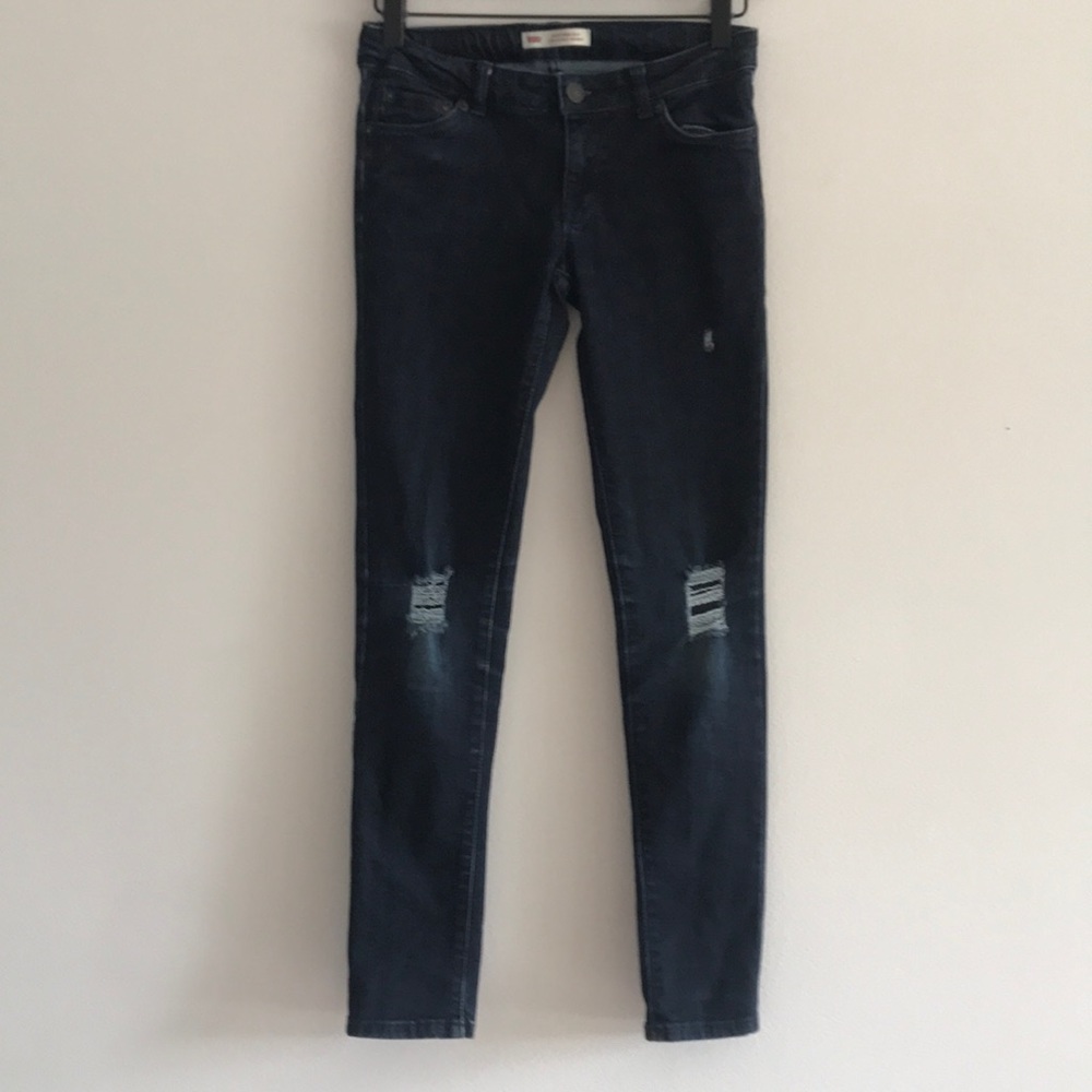 Levi’s Performance 710 Super Skinny Denim Size 12 - Picture 4 of 14